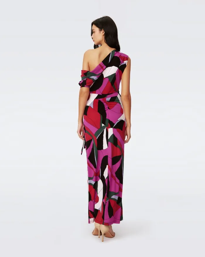 Women Eliana Faux Wrap Dress Huge Tendu DVF Dresses