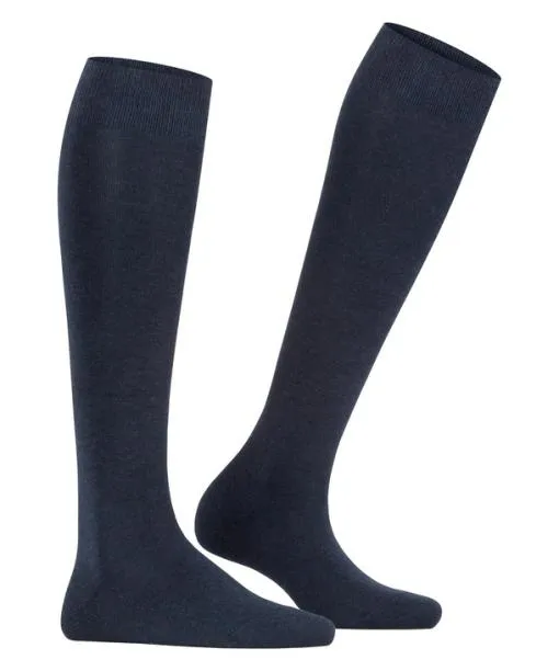 Women Family Women Kneehigh Socks Navyblue FALKE Knee High Socks