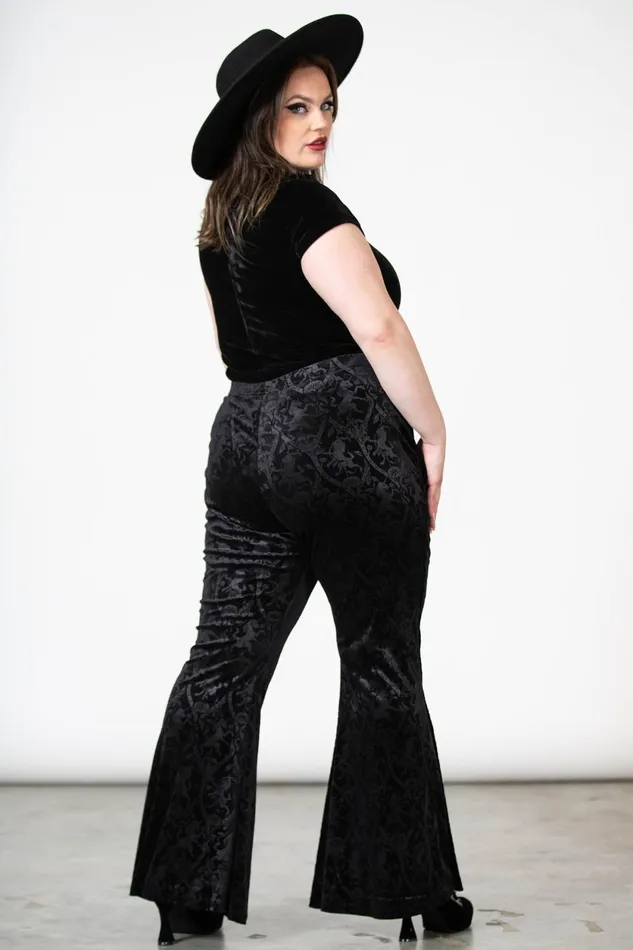 Women Flares Killstar Dark Dynasty Flares B