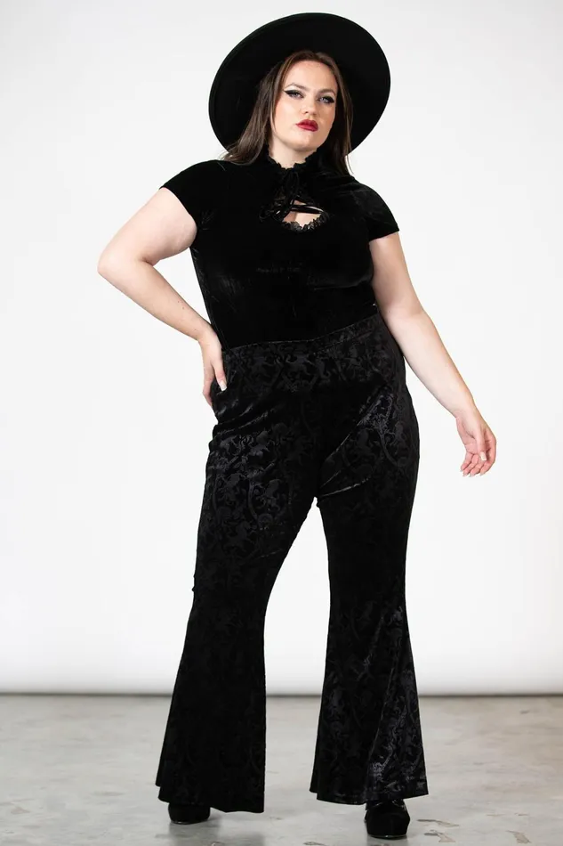 Women Flares Killstar Dark Dynasty Flares B