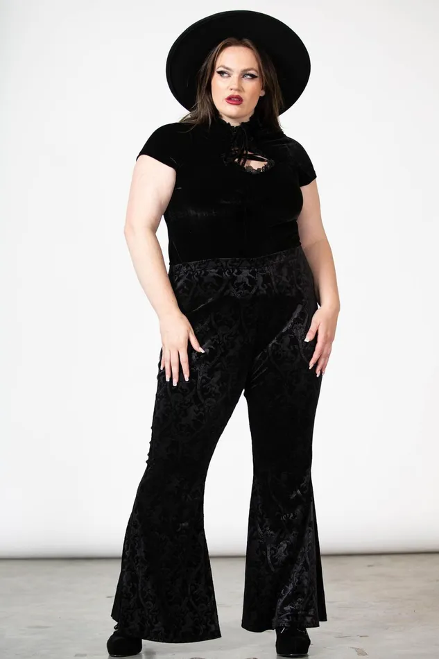 Women Flares Killstar Dark Dynasty Flares B