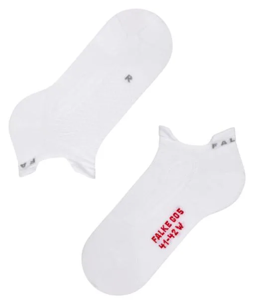 Women GO5 Invisible Women Golf No Show Socks White FALKE Golf Socks