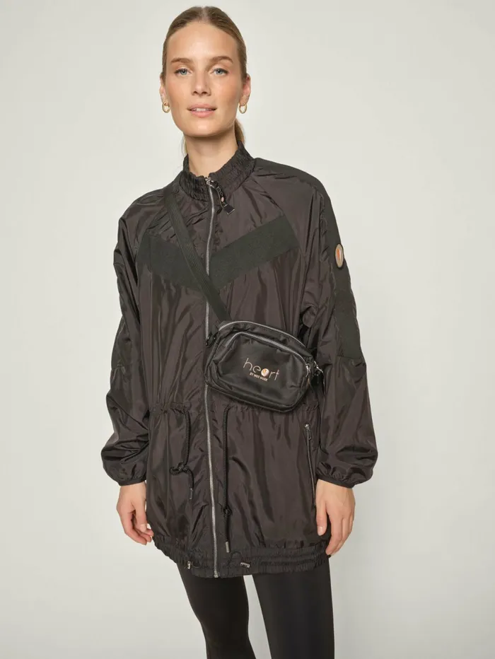 Women HEART Sport MOS MOSH MMSelena Long Jacket Black