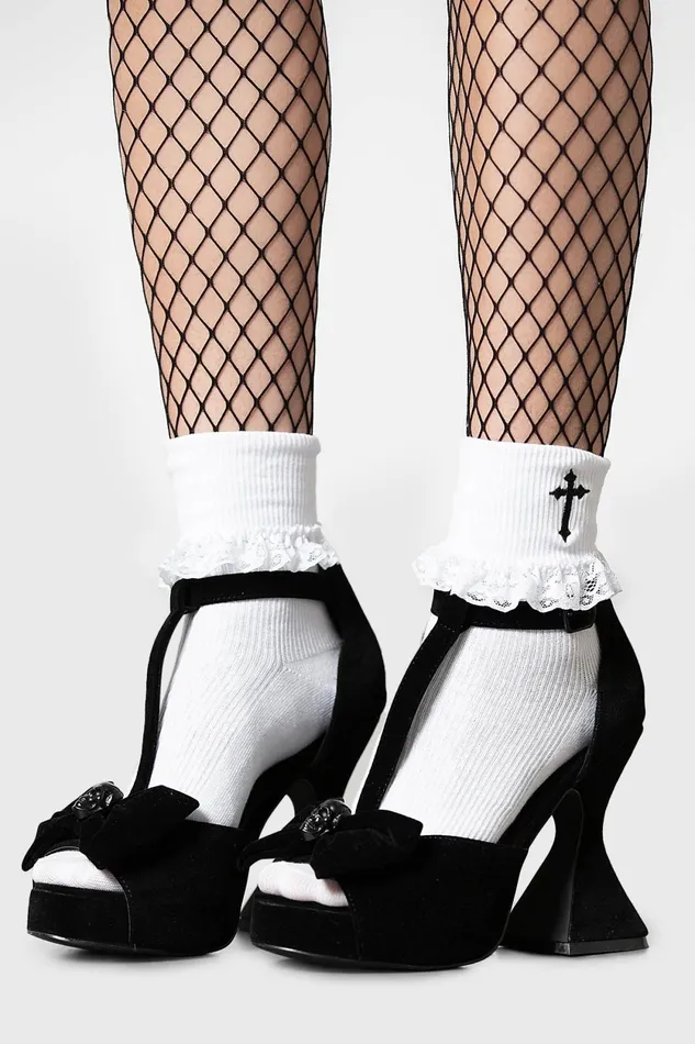 Women Heels Killstar Ravenette Pumps