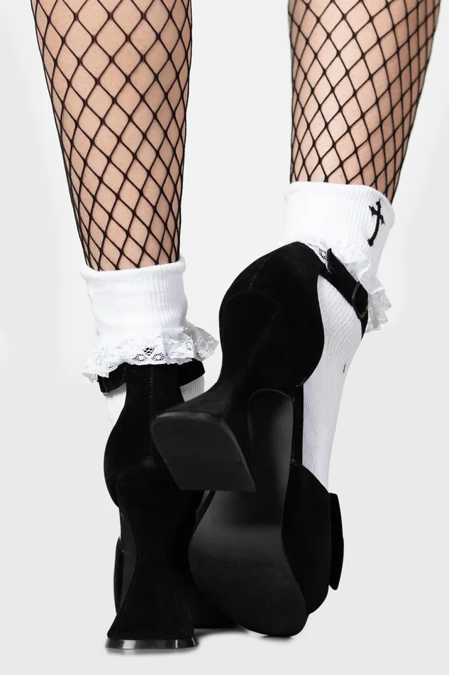 Women Heels Killstar Ravenette Pumps