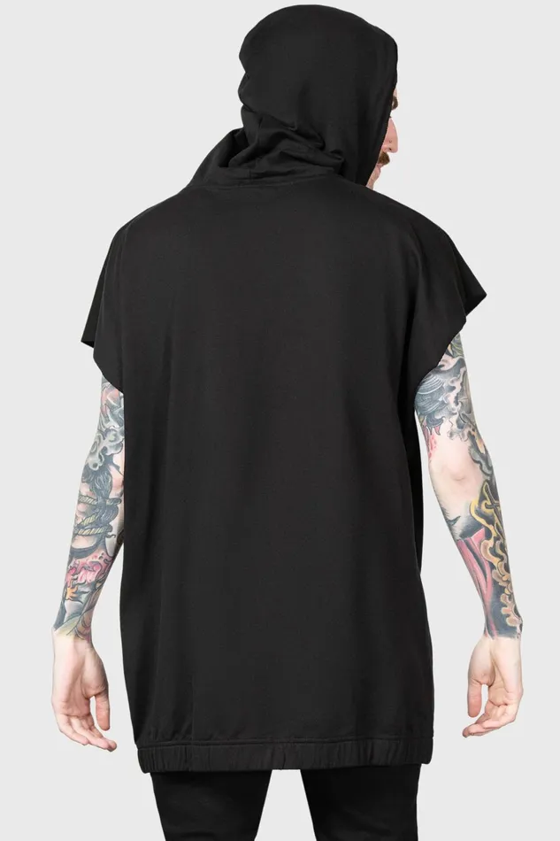 Women Hoodies Killstar Skonnad Sleeveless Hoodie