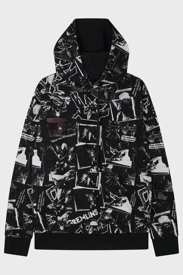 Women Hoodies Killstar The Gremlins Are Coming Hoodie