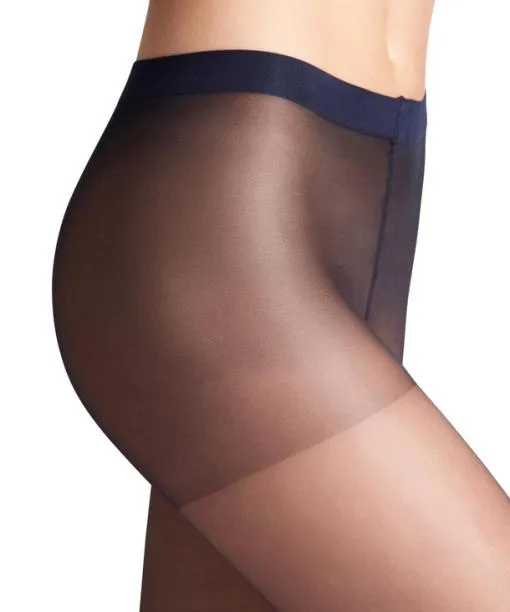 Women Invisible Deluxe 8 DEN Women Tights Marine FALKE Tights and Leggings