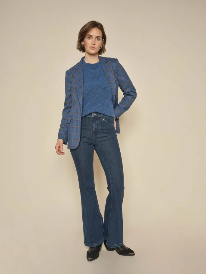 Women Jeans MOS MOSH MMAnita Scarlet Jeans Dark Blue