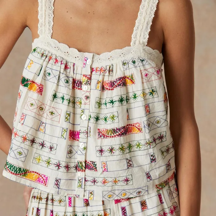 Women Joyous Dawn Tank Rainbow Sundance Catalog Tops Women Joyous Dawn Tank Rainbow Sundance Catalog Tops