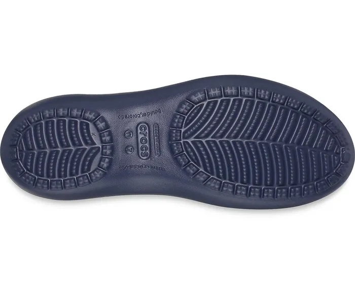 Women Kadee Flat Navy Navy Crocs Flats