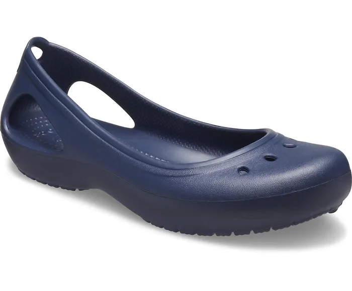 Women Kadee Flat Navy Navy Crocs Flats