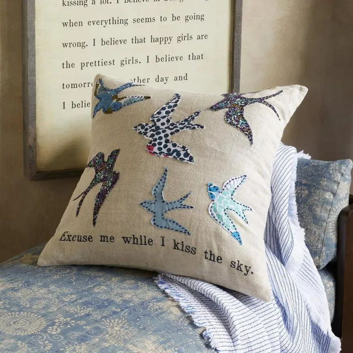 Women Kiss The Sky Pillow Sundance Catalog Decor Women Kiss The Sky Pillow Sundance Catalog Decor