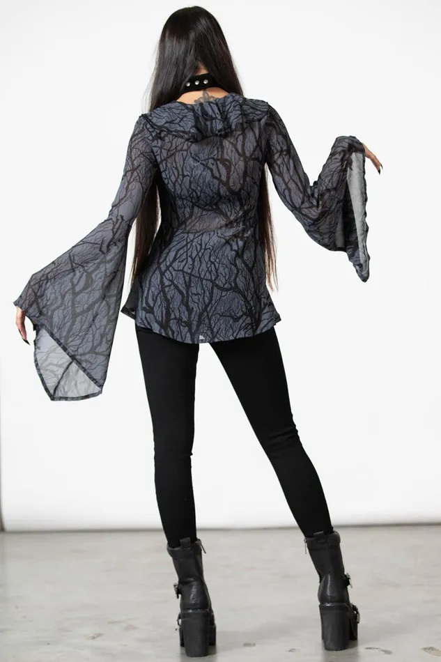 Women Long Sleeves Killstar Spellcraft Long Sleeve Top
