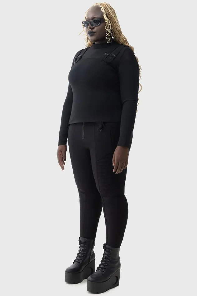 Women Long Sleeves Killstar Spellsmith Top