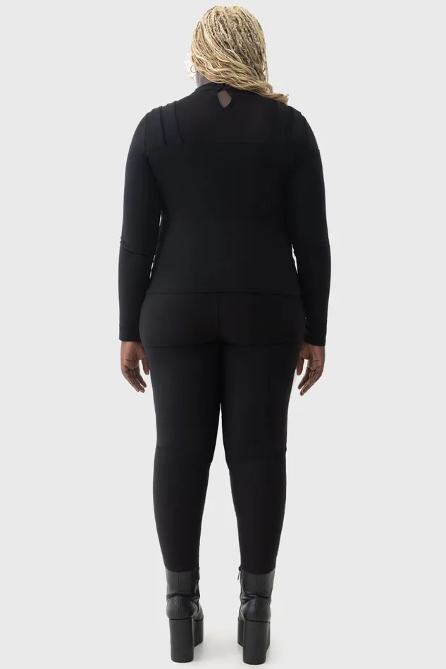 Women Long Sleeves Killstar Spellsmith Top