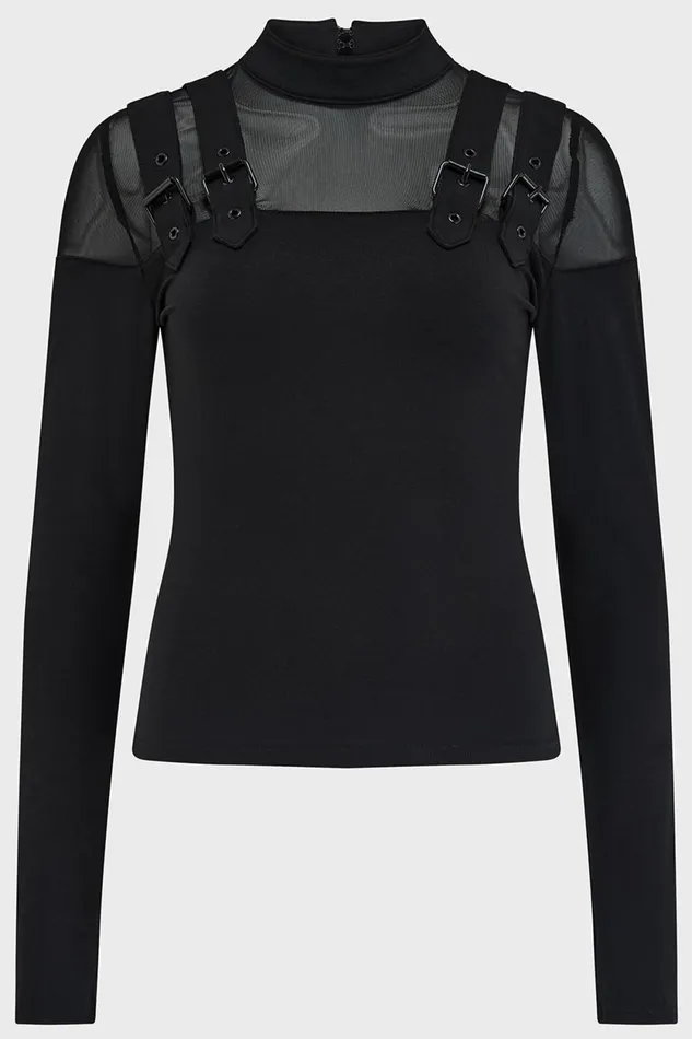 Women Long Sleeves Killstar Spellsmith Top