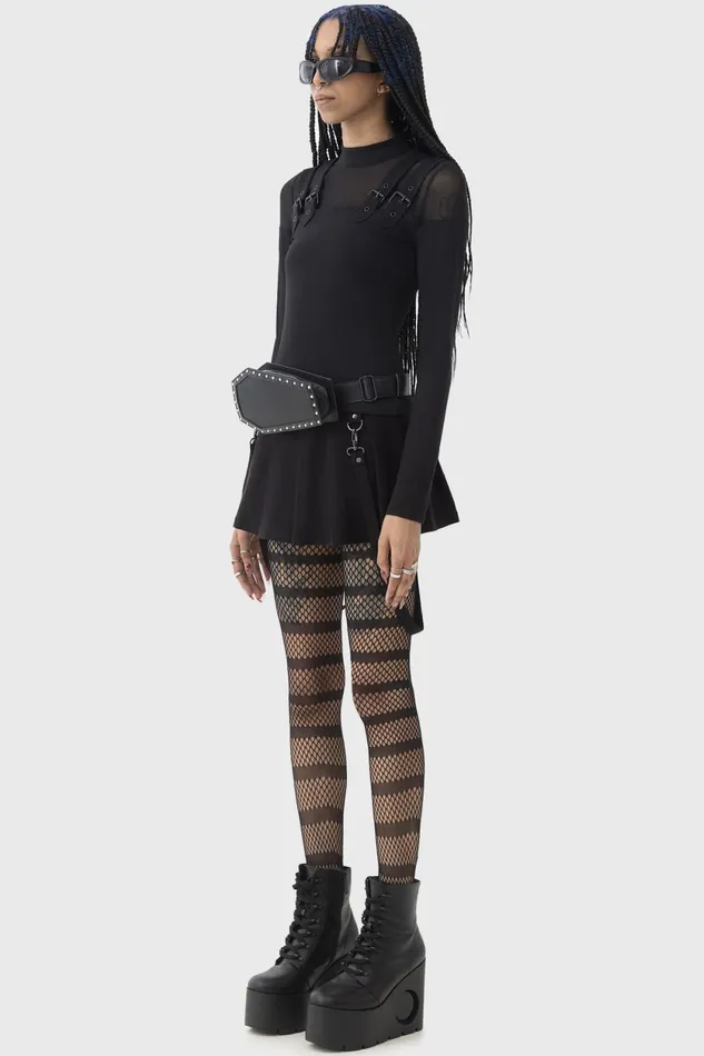 Women Long Sleeves Killstar Spellsmith Top