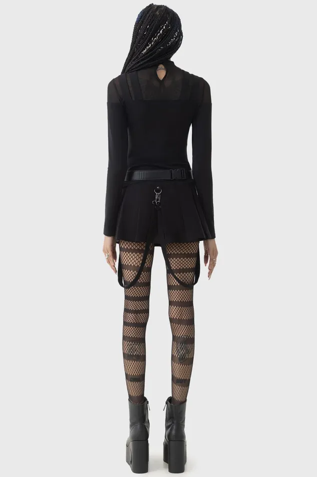 Women Long Sleeves Killstar Spellsmith Top