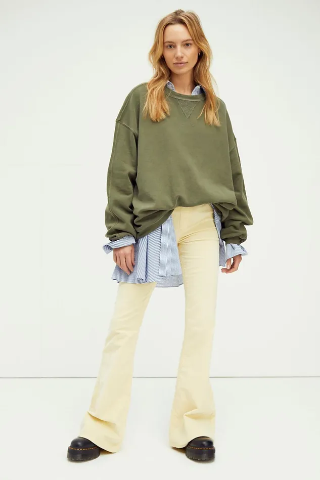 Women Loungewear Free People Over And Out Pullover Willow