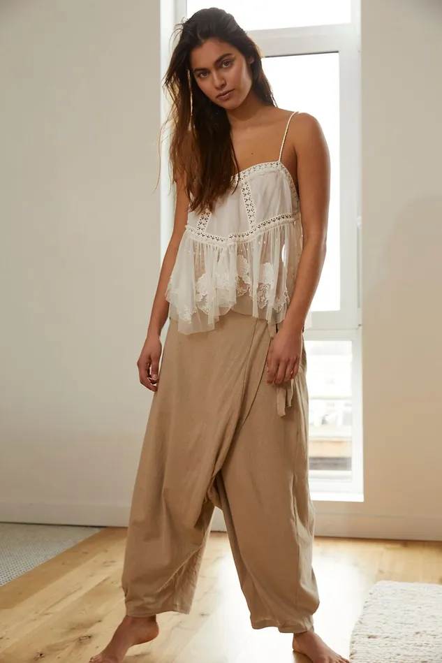 Women Loungewear Free People Venice Convertible Joggers Thistle