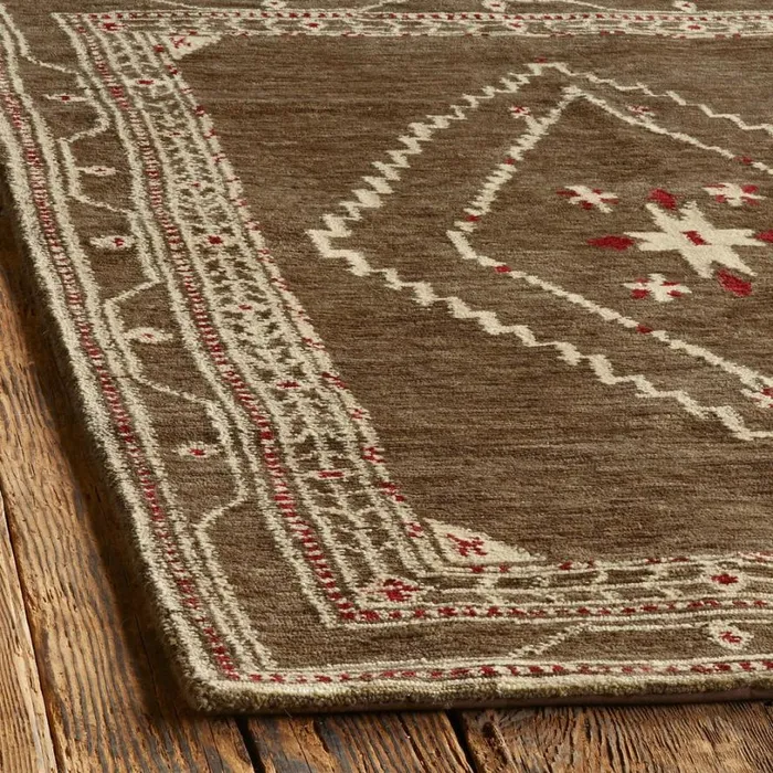 Women Luria Tibetan Hand Knotted Rug Large Beige Navy Sundance Catalog Rugs Women Luria Tibetan Hand Knotted Rug Large Beige Navy Sundance Catalog Rugs