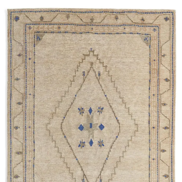 Women Luria Tibetan Hand Knotted Rug Large Beige Navy Sundance Catalog Rugs Women Luria Tibetan Hand Knotted Rug Large Beige Navy Sundance Catalog Rugs
