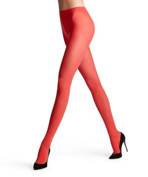 Women Matt Deluxe 30 DEN Women Tights Scarlet FALKE Tights and Leggings
