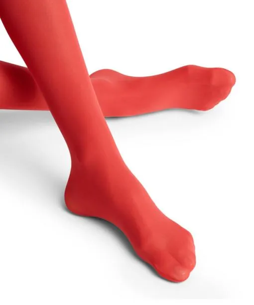Women Matt Deluxe 30 DEN Women Tights Scarlet FALKE Tights and Leggings