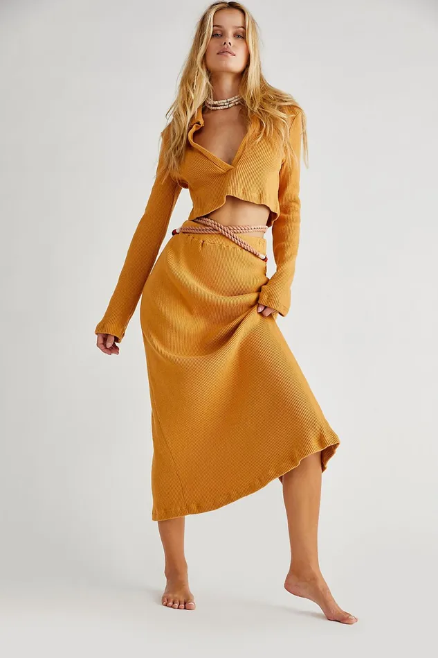 Women Maxi Dresses Free People Josie Set Sepia Tone