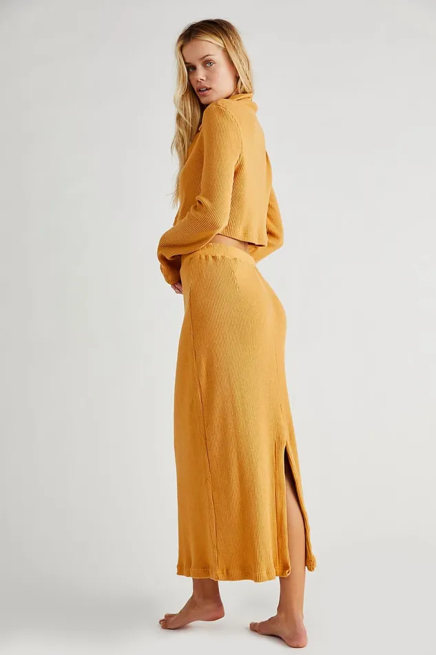 Women Maxi Dresses Free People Josie Set Sepia Tone