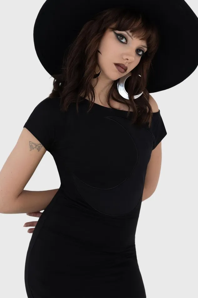 Women Maxi Killstar Hollow Night Maxi Dress