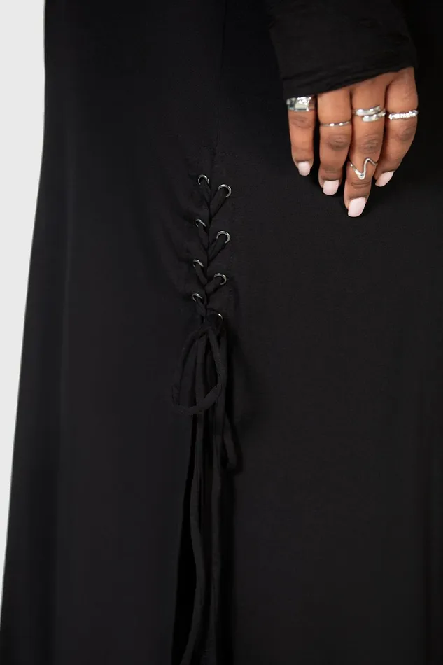 Women Maxi Skirts Killstar Secretly Weep Maxi Skirt