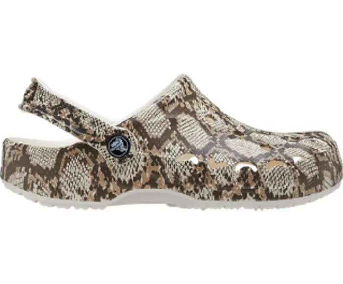 WomenMen Baya Seasonal Printed Clog Oyster Mushroom Crocs Clogs