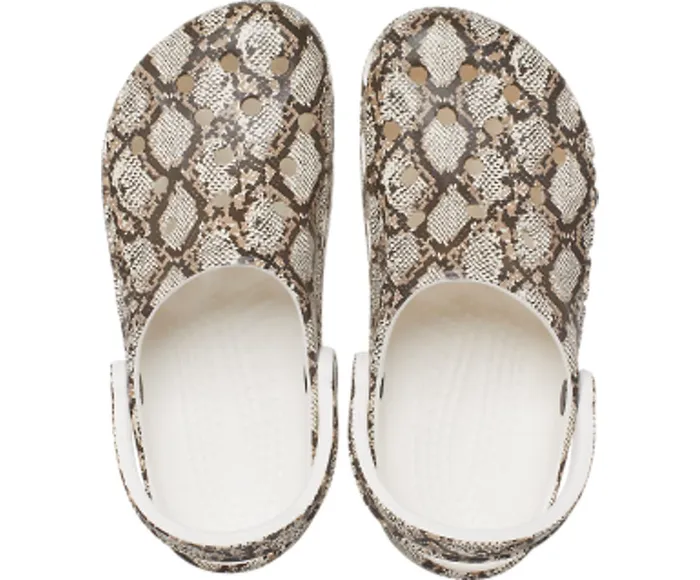 WomenMen Baya Seasonal Printed Clog Oyster Mushroom Crocs Clogs