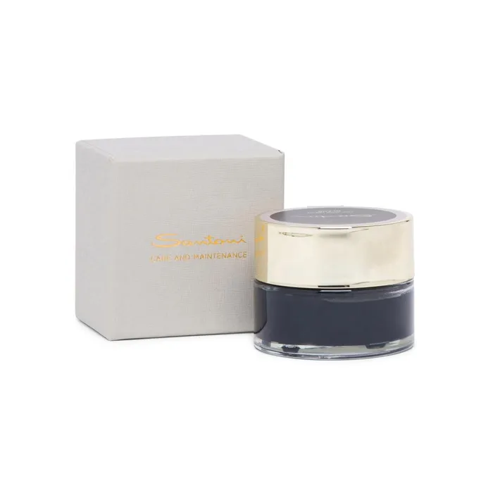 WomenMen Black Shoe Cream Santoni Shoe Care