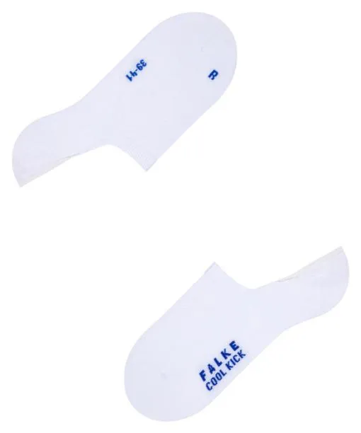 WomenMen Cool Kick Unisex No Show Socks White FALKE No Show Socks