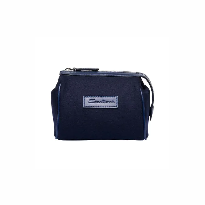 WomenMen Cream Cloth And Shoehorn Kit With Wool Pouch Santoni Travel Kit