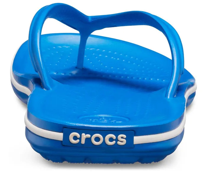WomenMen Crocband Flip Bright Cobalt White Crocs Sandals