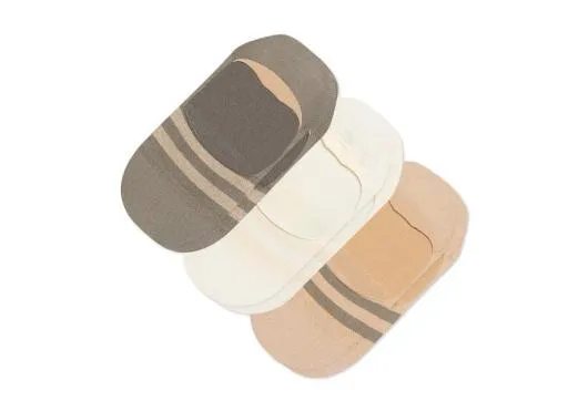 WomenMen Ultimate No Show Socks Mixed Neutral 3 Pack Nautral Multi TOMS Socks