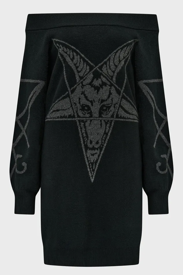 Women Midi Killstar Demontorn Sweater Dress