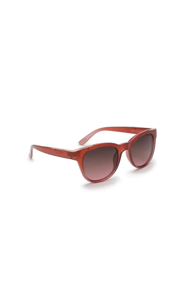 Women Milky Coral Cat Eye Sunglasses Coral Buffalo David Bitton Sunglasses