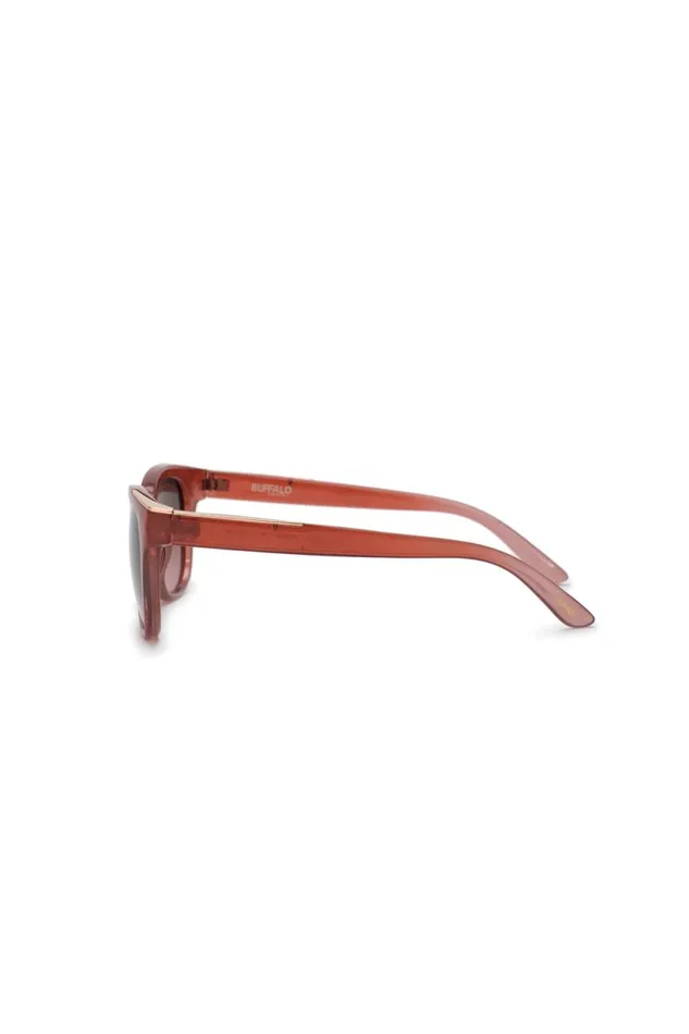 Women Milky Coral Cat Eye Sunglasses Coral Buffalo David Bitton Sunglasses