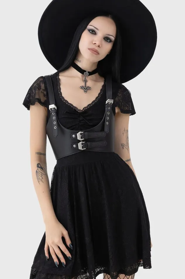 Women Mini Killstar Necroix Mini Dress