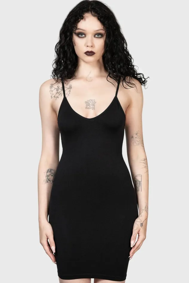 Women Mini Killstar Sultrate Slip Dress