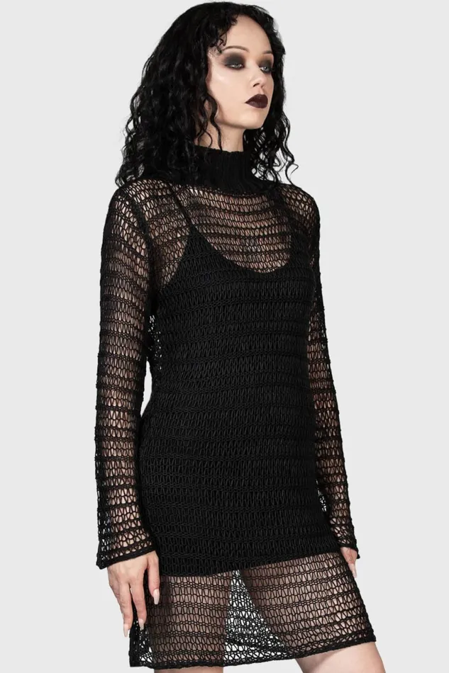 Women Mini Killstar Sultrate Slip Dress