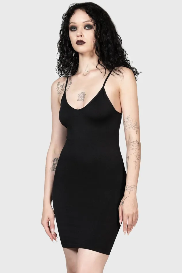 Women Mini Killstar Sultrate Slip Dress