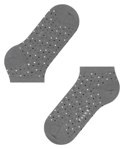 Women Multispot Women Sneaker Socks Mgrey Mel FALKE Ankle Socks
