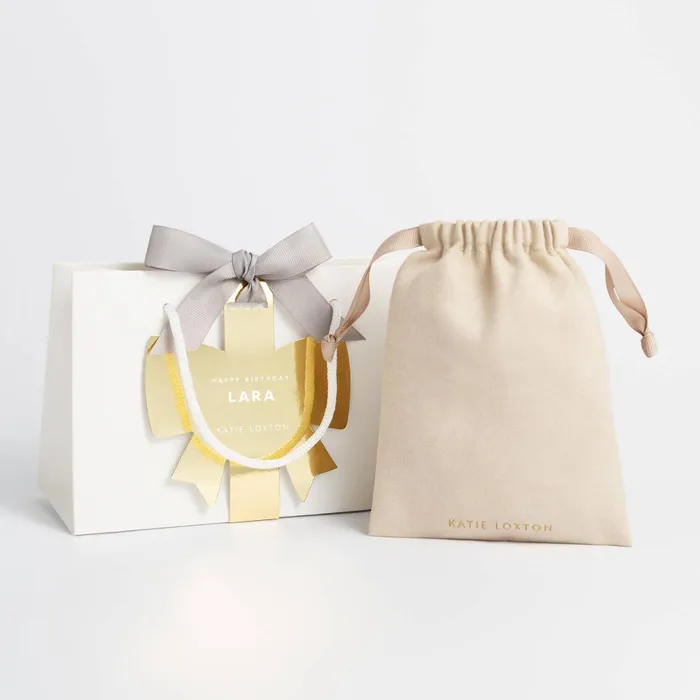 Women Necklaces Katie Loxton Soleil Glow Waterproof Gold Choker