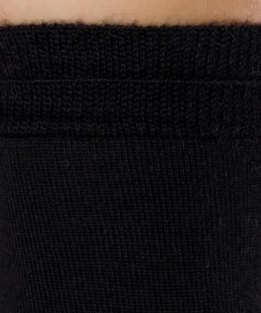Women No 4 Finest Camel and Silk Women Socks Black FALKE Socks